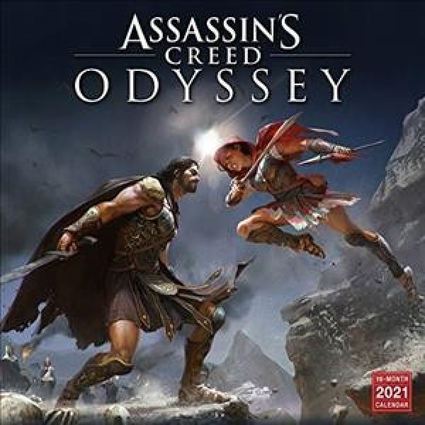 2021 Assassin's Creed Odyssey 16-Month Wall Calendar: By Sellers Publishing