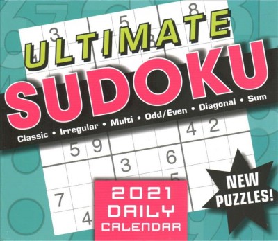 2021 Ultimate Sudoku Boxed Daily Calendar