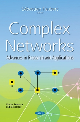 Complex Networks: Advances in Research and Applications
