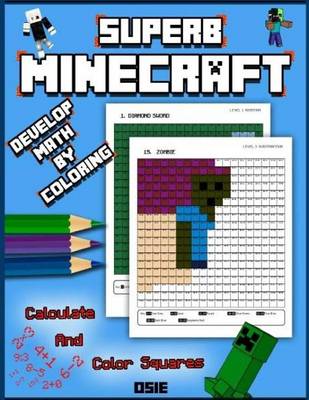 Superb Minecraft: Develop Math by Coloring