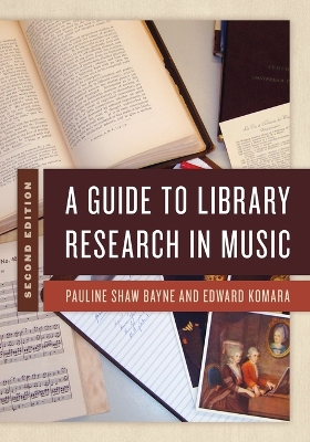 Guide to Library Research in Music 2nd edition