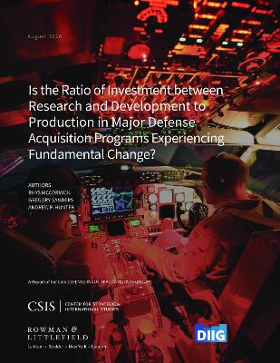 Is the Ratio of Investment between Research and Development to Production in  Major Defense Acquisition Programs Experiencing Fundamental Change?