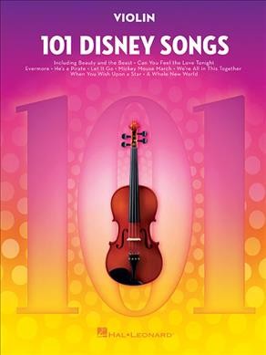 101 Disney Songs Violin