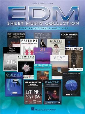 EDM Sheet Music Collection 37 Electronic Dance Music Hits