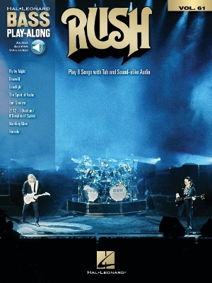 Rush Hal Leonard Bass Play-Along Volume 61