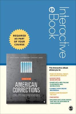 American Corrections Interactive eBook: Concepts and Controversies 2nd ed.