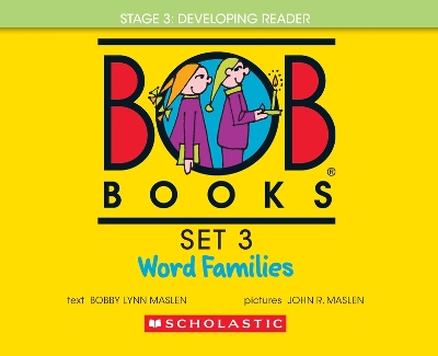 Bob Books - Word Families Hardcover Bind-Up Phonics, Ages 4 and Up,  Kindergarten, First Grade (Stage 3: Developing Reader)