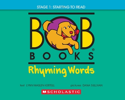 Bob Books - Rhyming Words Hardcover Bind-Up Phonics, Ages 4 and Up,  Kindergarten (Stage 1: Starting to Read)