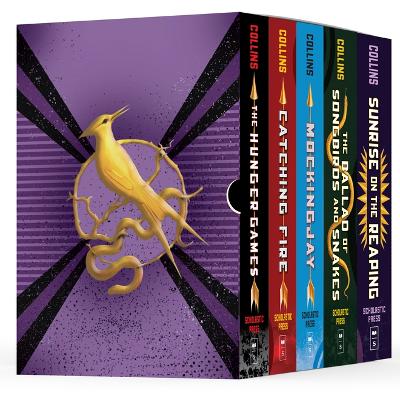 Hunger Games 5-Book Hardcover Box Set (the Hunger Games, Catching Fire,  Mockingjay, the Ballad of Songbirds and Snakes, Sunrise on the Reaping)