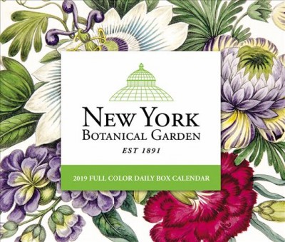 New York Botanical Garden 2019 Box Calendar