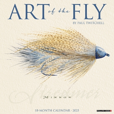 Art of the Fly (Paul Twitchell) 2026 12 X 12 Wall Calendar