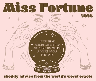 Miss Fortune: Slightly Psychic, Mostly Clueless 2026 5.4 X 6.2 Box Calendar