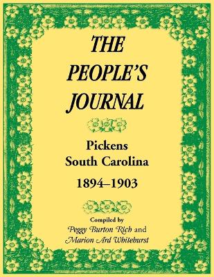 People's Journal, Pickens, South Carolina, 1894-1903, Historical and  Genealogical Abstracts