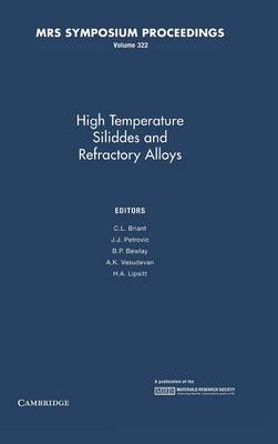 High-Temperature Silicides and Refractory Alloys: Volume 322
