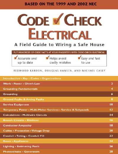 Code Check Electrical 3rd Ed 3rd ed.