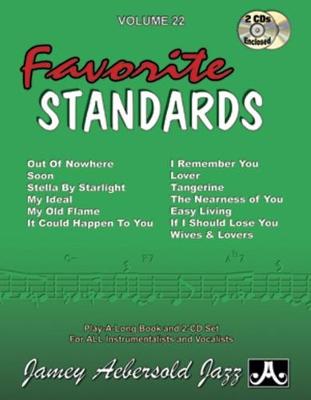 Favorite Standards Jazz Play-Along Vol.22
