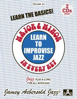 Aebersold Vol. 24 Major and Minor Jazz Play-Along Vol. 24