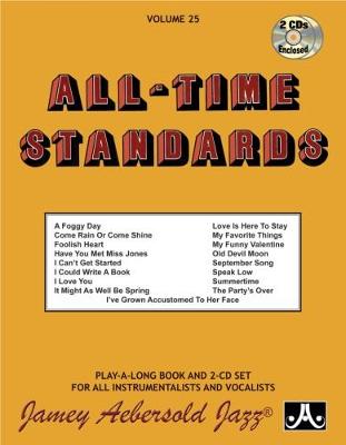 All-Time Standards Jazz Play-Along Vol.25