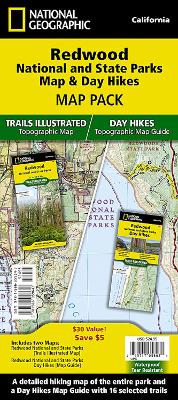 Redwood Day Hikes & National and State Parks [ Map Pack Bundle] 2024th ed.