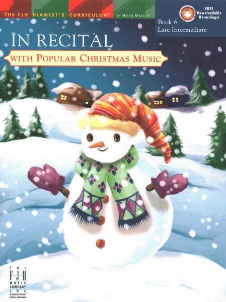 In Recital(r) with Popular Christmas Music, Book 6