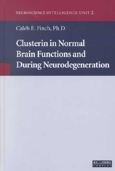 Clustering in Normal Brain Functions and during Degeneration