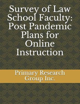 Survey of Law School Faculty: Post Pandemic Plans for Online Instruction