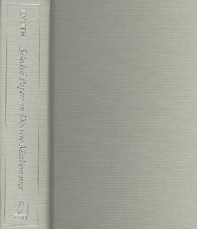 Selected Papers on Discrete Mathematics