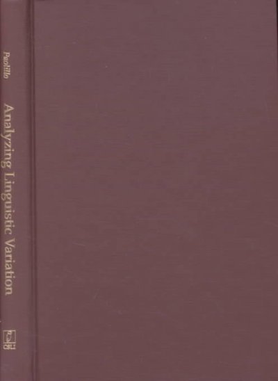 Analyzing Linguistic Variation: Statistical Models and Methods