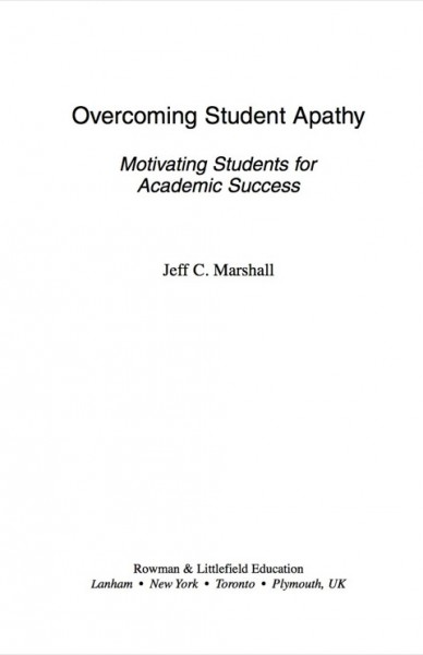 Overcoming Student Apathy: Motivating Students for Academic Success