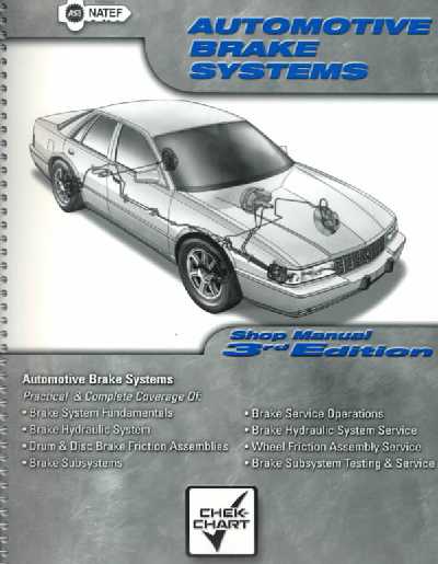 Chek Chart Automotive Brake System Set 3rd edition