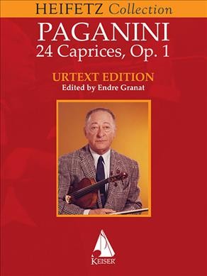 24 Caprices for Violin Solo Jascha Heifetz Version