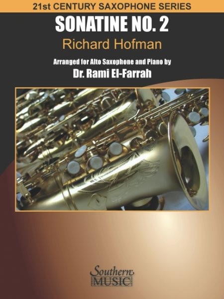 Sonatine No. 2 21st Century Saxophone Series for Alto Sax and Piano