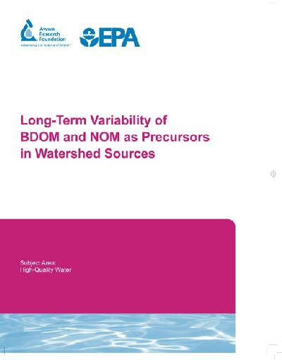 Long-Term Variability of Bdom and Nom as Precursors in Watershed