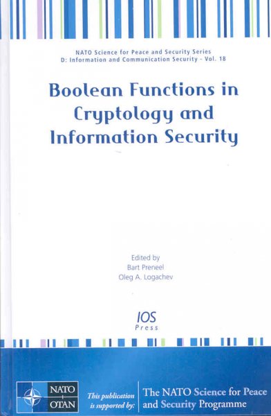 Boolean Functions in Cryptology and Information Security