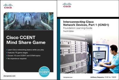 Cisco CCENT Mind Share Game and Interconnecting Cisco Network Devices, Part  1 (ICND1) Bundle 4th edition