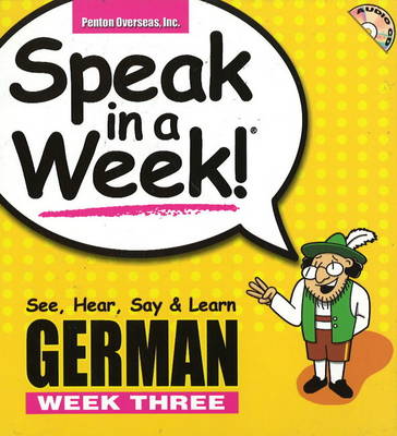 German: See, Hear, Say and Learn, Week 3