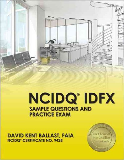 NCIDQ IDFX Sample Questions and Practice Exam