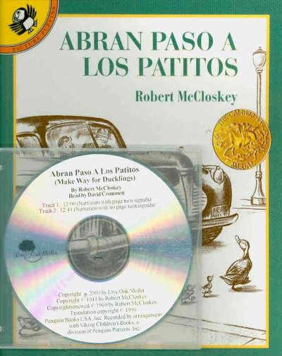 Abran Paso a Los Patitos (Make Way for Ducklings) (4 Paperback/1 CD) Unabridged edition