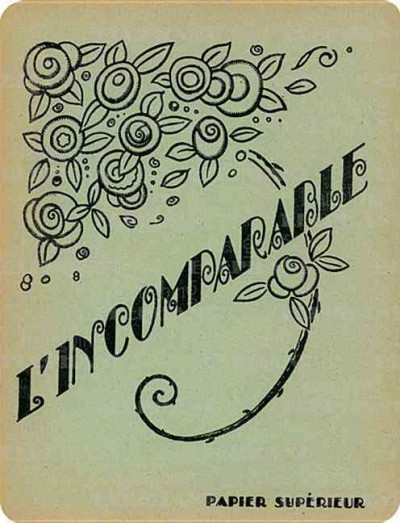 Incomparable French Notebook