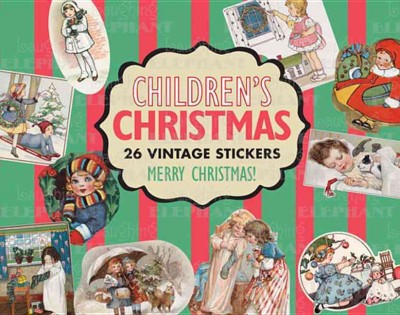 Children's Christmas Vintage Stickers