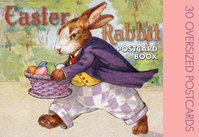 Easter Rabbit Postcard Book