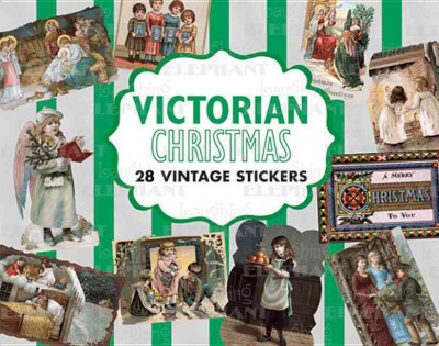 Victorian Christmas: 28 Vintage Stickers