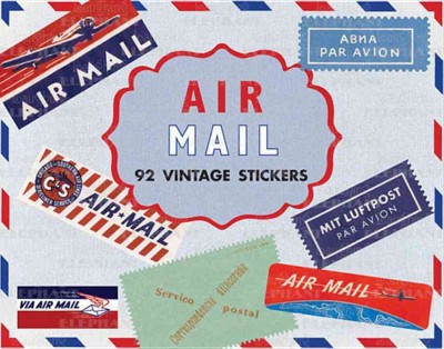 Air Mail Stickers Box