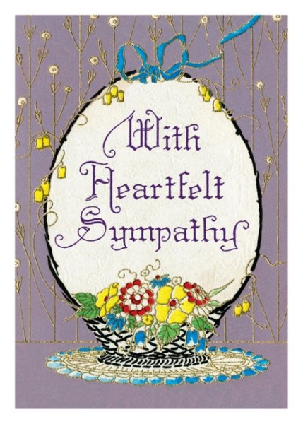 With Heartfelt Sympathy Card