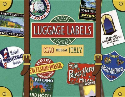 Ciao Bella Italy Luggage Labels