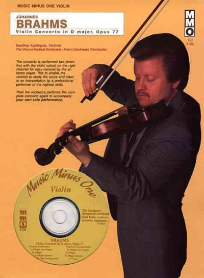 Brahms - Violin Concerto in D Major, Op. 77 Music Minus One Violin