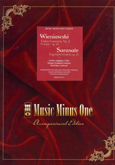 Violin Concerto No. 2 in D Major, Op. 22 Music Minus One Violin