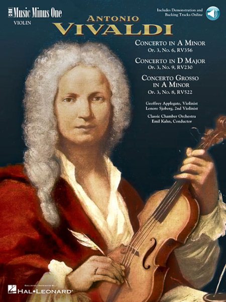 Vivaldi - Concerto in a Minor; Concerto in D Major; Concerto Grosso in a Minor: Music Minus One Violin Deluxe 2-CD Set