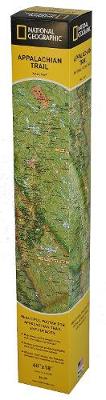 Appalachian Trail Wall Map - Boxed: Wall Maps History & Nature 2016th ed.