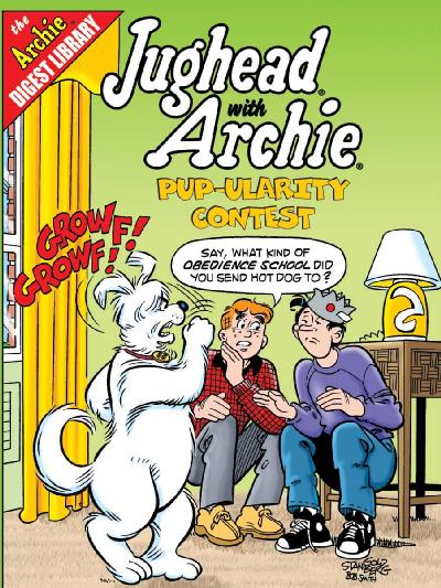 Jughead with Archie in Pup-Ularity Contest Library Bound